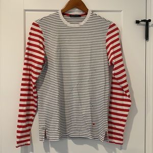 🍋5/$25 Purificacion Garcia Multi Stripe Crewneck Long Sleeve